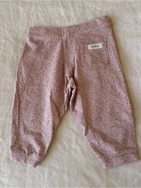 Newbie Floral Print Infant Girl Pants